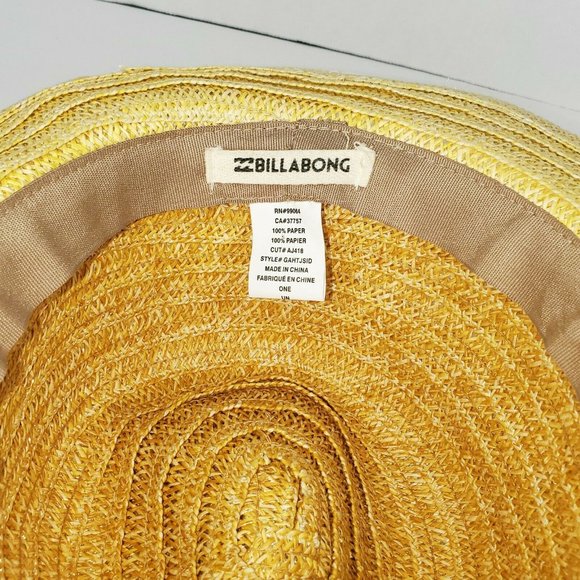 Billabong Men's Classic Straw Hat - Picture 5 of 7